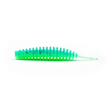 Worm Fast Strike Flexy Worm 5cm, 10buc/plic, Chartreuse Ice