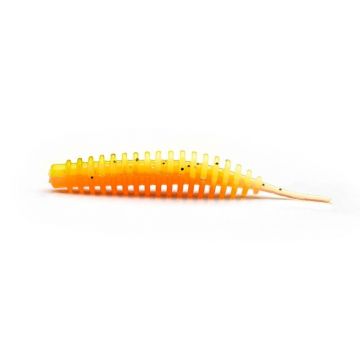 Worm Fast Strike Flexy Worm 5cm, 10buc/plic, Orange Lemon