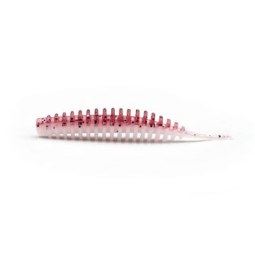 Worm Fast Strike Flexy Worm 5cm, 10buc/plic, White Back Red Pepper