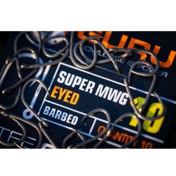 Carlige Guru Super MWG Eyed, 10buc (Marime Carlige: Nr. 8)