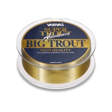 Fir Monofilament Varivas Super Trout Advance Big Trout Nylon, Status Gold, 150m (Diametru fir: 0.23 mm)