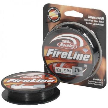 Fir Textil Fireline gri 270m Berkley (Diametru fir: 0.12 mm)