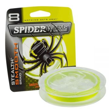 Fir textil STEALTH 8 galben, 150m Berkley (Diametru fir: 0.06 mm)