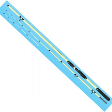 Lanseta Baracuda Joker, 100-200g, 2 tronsoane+2 varfuri (Lungime lanseta: 2.10m)