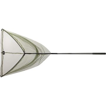 Minciog Daiwa Emblem Carp Net Rubber Coated 2.80m, 100x100cm, 2 tronsoane