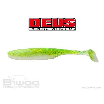 Shad Biwaa Deus Apple Mint, 10cm, 7buc/plic