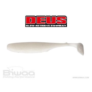 Shad Biwaa Deus Pearl White, 5.1cm, 14buc/plic