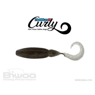 Shad Biwaa TailGunr Curly Golden Shiner 9cm, 7buc/plic