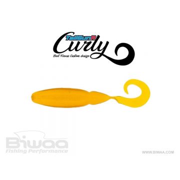 Shad Biwaa TailGunr Curly Motor Oil 9cm, 7buc/plic
