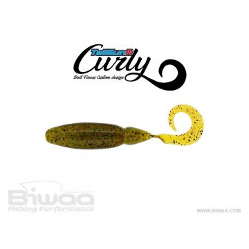 Shad Biwaa TailGunr Curly Watermelon Red 9cm, 7buc/plic