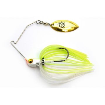 Spinnerbait Raid Level Spin Pino Single Willow, Chart Back Pearl, 7g