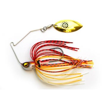 Spinnerbait Raid Level Spin Pino Single Willow, Shichimi Tiger, 7g