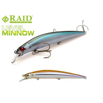 Vobler Raid Japan Level Minnow, Gross Wakasagi, 12.5cm, 14g