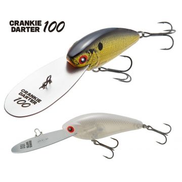 Vobler Tiemco Crankie Darter 100F, Brilliant Perl, 7cm, 13g