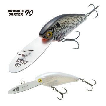 Vobler Tiemco Crankie Darter 90F, Brilliant Perl, 7cm, 12g