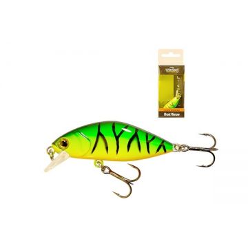 Vobler Wizard Ghost Minnow Slow Sinking Chartreuse Tiger, 5cm, 4g