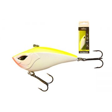 Vobler Wizard Vertix Vibrato Rattle Sinking White-Yellow, 7cm, 16g