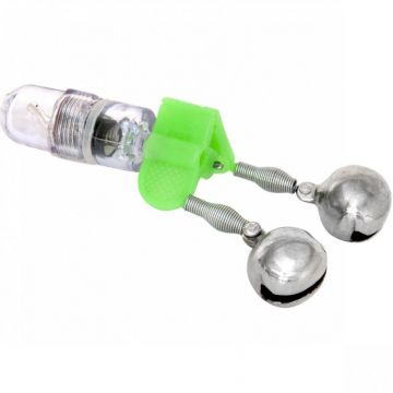 Avertizor/clopotel pescuit feeder cu LED si baterii