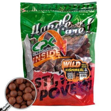 Boilies Tare CPK Wild Carp, Raci & Scoici, 3kg (Diametru: 20 mm)