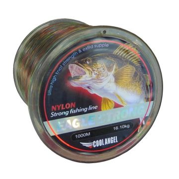 Fir monofilament Eagle Strong Fishing Line 1000 m camuflaj