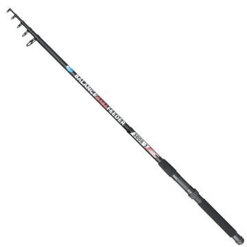 Lanseta Baracuda telescopica Balance Tele Feeder din carbon de 3 m, 6 tronsoane + 3 varfuri, putere aruncare 10-40 g