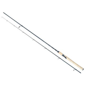 Lanseta biban din carbon Baracuda Viper de 2,4 m, 2 tronsoane, putere de aruncare 3-15 g