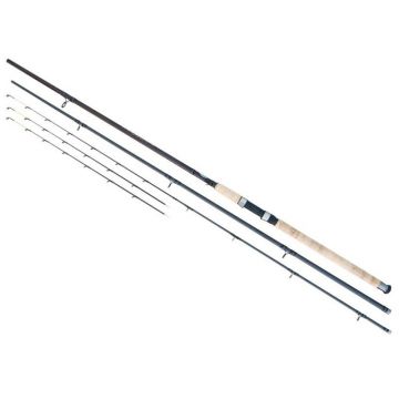 Lanseta Hurricane Feeder din carbon de 3,9 m, 3 tronsoane + 2 varfuri, putere aruncare 50-100 g