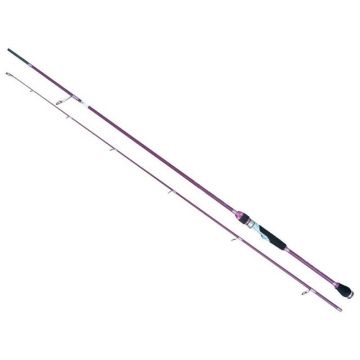 Lanseta spinning din carbon Baracuda Jet Spin II 2.4 m, 2 tronsoane, putere aruncare 10-40 g
