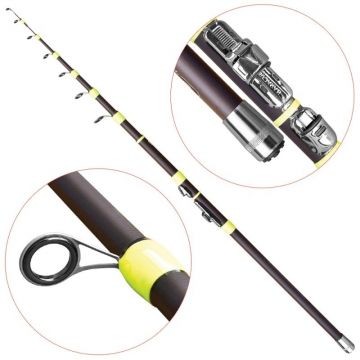 Lanseta telescopica Baracuda Rock 3.60m, 30-100g