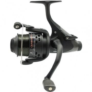 Mulineta  OKUMA CARBONITE cu baitrunner si tambur de 5500