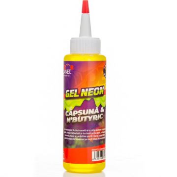 Nada Gel Neon Feeder, Aroma Capsuna, Ambalat la flacon de 100ml