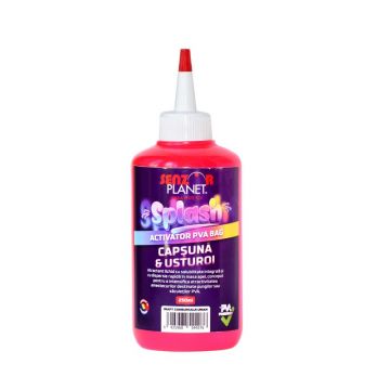 Nada pescuit Activator, SPLASH PVA BAG, Senzor Planet, Capsuna & Usturoi, 250ml