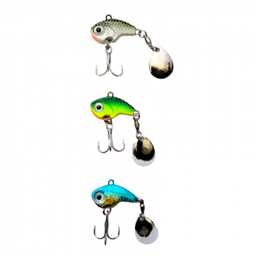 Pestisor cu lingurita pescuit rapitor, biban, clean, stiuca, 10 cm