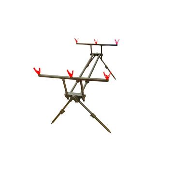 Rod pod Wind Blade cu 3 posturi, husa de transport