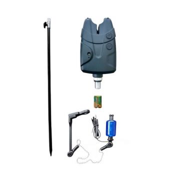 Senzor/avertizor pescuit Cool Angel cu accesorii si swinger led incluse 