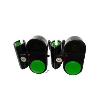 Set 2 avertizori/ senzori pescuit, aplicare direct pe lanseta