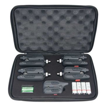 Set 4 avertizoare cu statie wireless Baracuda RF1118 + receptor