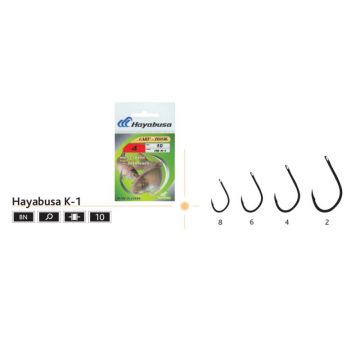 Set carlige pescuit crap Hayabusa K-1