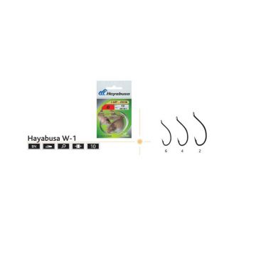 Set carlige pescuit crap Hayabusa W-1