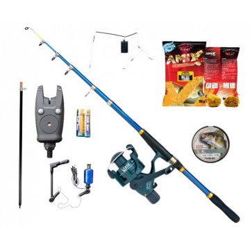 Set lanseta Explorer, mulineta CB40, senzor cu accesorii 616, fir, nada