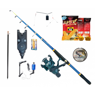 Set lanseta Explorer, mulineta CB40, senzor cu accesorii 617, fir, nada