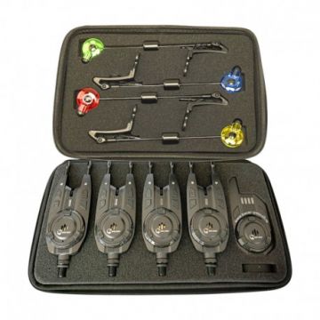 Set statie pescuit cu senzori si set swingere Cool Angel si geanta de protectie model 288