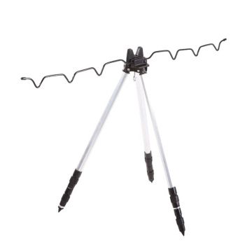 Trepied lansete pescuit cu 6 posturi