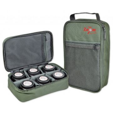 Borseta Carp Zoom pentru dipuri, 6 compartimente