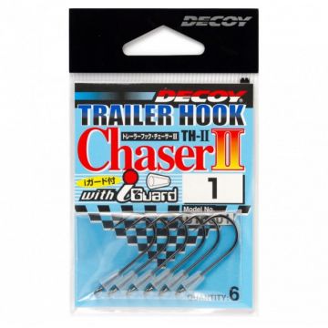 Carlige Decoy Trailer Hook 2 Chaser, 6buc (Marime Carlige: Nr. 2/0)