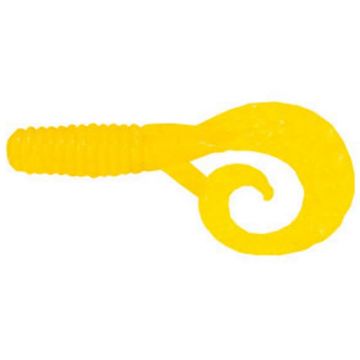 Grub Mann's Mannipulator, Yellow, 4cm, 8buc