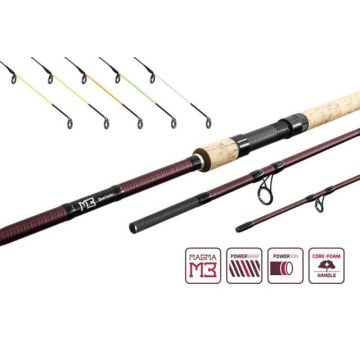 Lanseta Delphin Magma M3 Duo Feeder, 3.30m/3.90m, 100g, 3+5 tronsoane