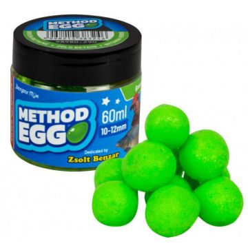 Pop Up Benzar Method Egg critic echilibrat, 10-12mm, 60ml (Aroma: Betaine Green)