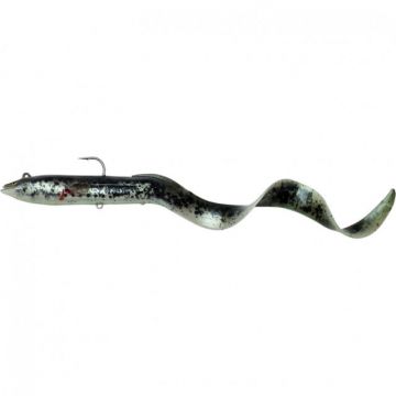 Shad Savage Gear 4D Real EEL, Black Green Pearl PHP 20cm, 38g
