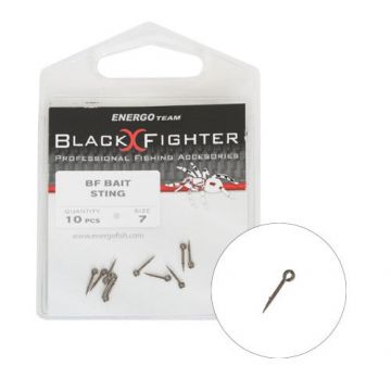 Spin pentru momeala EnergoTeam Black Spider D-Rig, 10buc (Marime: S)
